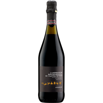 Lambrusco Grasparossa di Castelvetro - Tradizione Amabile - Cantina Settecani Wine (75cl) product image