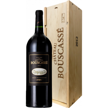 Magnum Wooden Case - Château Bouscassé - Madiran - Red Wine 2016 (150cl)