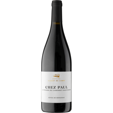 Chez Paul - Domaine Albert De Conti - Côtes de Bergerac - Red Wine 2020 (75cl)