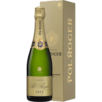Champagne Pol Roger - Blanc de Blancs - Presentation Case 2016