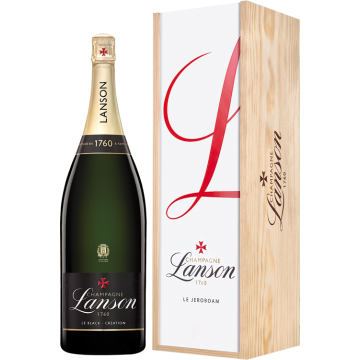Jéroboam - Champagne Lanson - Le Black Création - Wooden Case (3L) product image