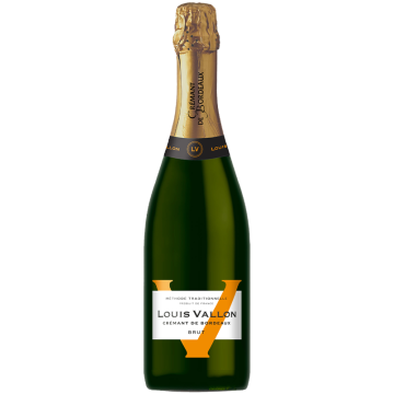Crémant de Bordeaux Blanc Brut - Louis Vallon (75cl) product image