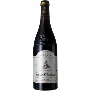 Ventoux Bio - Le Vieux Clocher - Domaines Aimé Arnoux - Ventoux - Red Wine 2024 (75cl)