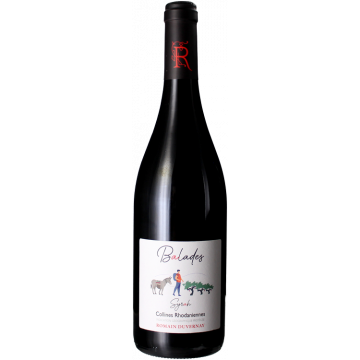 Balades - Romain Duvernay - Collines Rhodaniennes - Red Wine 2024 (75cl) product image