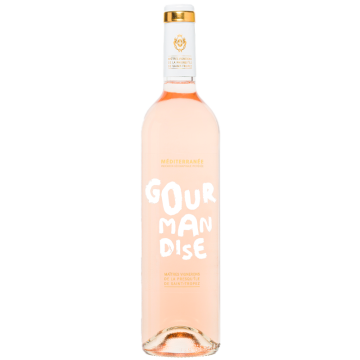 Gourmandise - Maitres Vignerons de la Presqu'île de Saint-Tropez - Méditerranée - Rosé Wine 2025