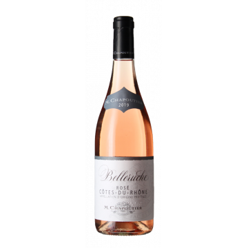 Belleruche Rosé - M. Chapoutier - Côtes du Rhône - Rosé Wine 2025