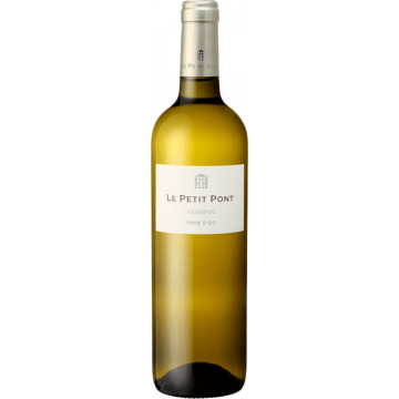 Petit Pont Blanc Réserve - Domaines Robert Vic Preignes le Vieux - Pays d'Oc - White Wine 2025 (75cl) product image