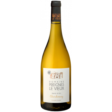 Chardonnay Tradition - Domaines Robert Vic Preignes le Vieux - Pays d'Oc - White Wine 2025 (75cl) product image