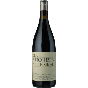 Lytton Estate Petite Syrah - Ridge Vineyard - Dry Creek Valley - Red Wine 2022 (75cl)