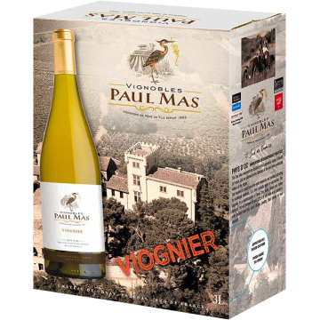 BIB - Viognier - Vignobles Paul Mas - Pays d'Oc - White Wine 2025 (3L)