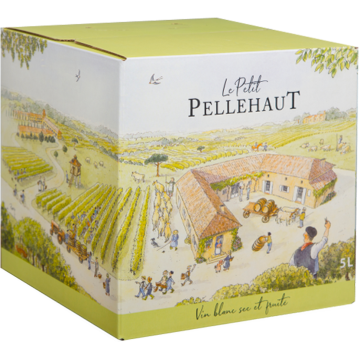 BIB Blanc - Le Petit Pellehaut - Côtes de Gascogne - White Wine (5L)