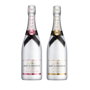 Duo - Champagne Moet & Chandon - Moet Ice Blanc + Moet Ice Rosé