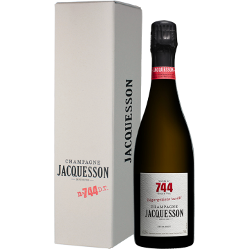 Champagne Jacquesson - Cuvée 744 - Dégorgement Tardif - Extra Brut - Presentation Case