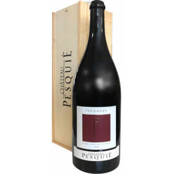 Jéroboam - Les Terrasses - Château Pesquié - En Wooden Case - Ventoux - Red Wine 2024 (3L) product image