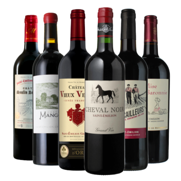 Pack - Bordeaux Saint-Emilion Meilleures Ventes (225cl)