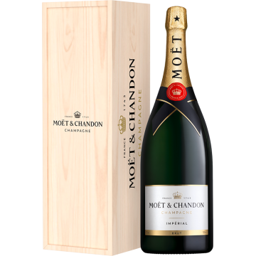 Magnum - Champagne Moët & Chandon - Brut Impérial - Wooden Case