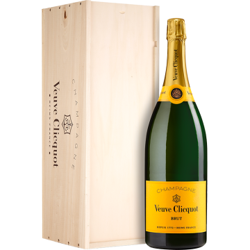 Jéroboam - Champagne Veuve Clicquot - Brut Carte Jaune - Wooden Case (3L) product image