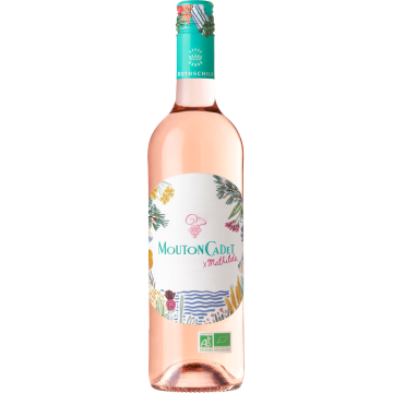 Mouton Cadet - X Mathilde Rosé BIO - Baron Philippe de Rothschild - Bordeaux - Rosé Wine 2025