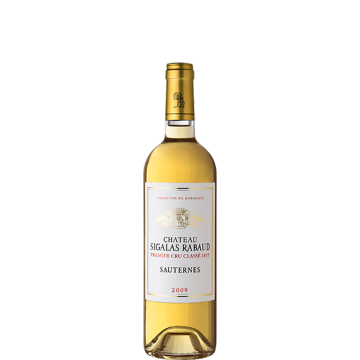 Half Bottle - Château Sigalas Rabaud - 1er Cru Classé - Sauternes - White Wine 2008 (375ml) product image