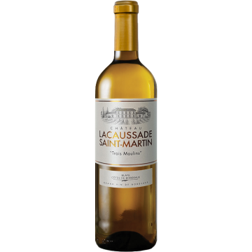 Château Lacaussade Saint Martin - Trois Moulins Blanc - Blaye - Côtes de Bordeaux - White Wine 2025 (75cl) product image