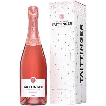 Champagne Taittinger - Brut Prestige Rosé - in Presentation Case Diamant (75cl)
