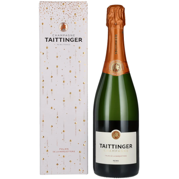 Champagne Taittinger - Les Folies de la Marquetterie - in Gift Pack