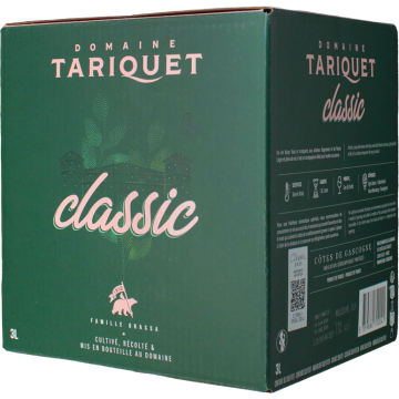 BIB - Classic - Domaine Tariquet - Côtes de Gascogne - White Wine 2025 (3L)