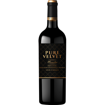 Pure Velvet rouge - Sieur d'Arques - Pays d'Oc - Red Wine 2025 (75cl) product image