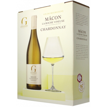 BIB - Mâcon la Roche-Vineuse - Château de la Greffière - Mâcon-La Roche Vineuse - White Wine 2025 (3L) product image