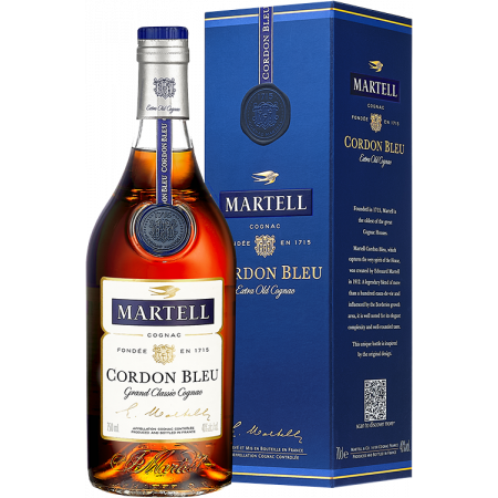 Buy Cognac XO Cognac - Martell Cordon Bleu - Étui