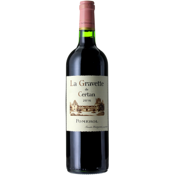 La Gravette de Certan - Second Wine of Vieux Château Certan - Pomerol - Red Wine 2018 (75cl)