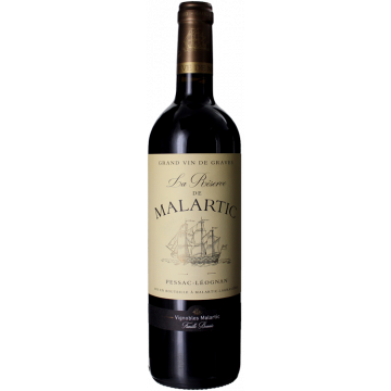 La Réserve de Malartic - Second Wine Of Château Malartic Lagravière 2018 (75cl)