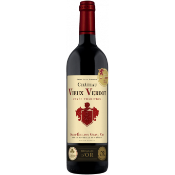 Château Vieux Verdot "Cuvée Tradition" - Saint-Emilion Grand Cru - Red Wine 2020 (75cl) product image