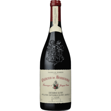 Hommage à Jacques Perrin - Château de Beaucastel - wooden case - Châteauneuf-du-Pape - Red Wine 2020