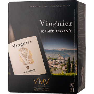 BIB - Viognier - Vignerons du Mont Ventoux - Méditerranée - White Wine (3L) product image
