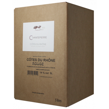BIB - Côtes du Rhône - Domaine Chantepierre - Côtes du Rhône - Red Wine (5L)