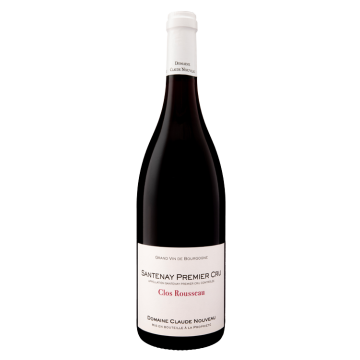 Santenay 1er cru Clos Rousseau - Domaine Claude Nouveau - Santenay Premier Cru - Red Wine 2022 (75cl)