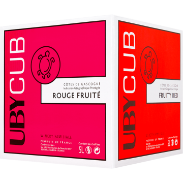 BIB - Rouge - UBY - Côtes de Gascogne - Red Wine (5L) product image