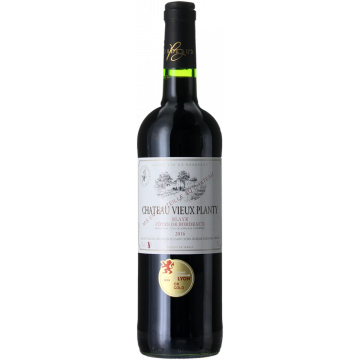 Château Vieux Planty - Blaye - Côtes de Bordeaux - Red Wine 2020 (75cl)