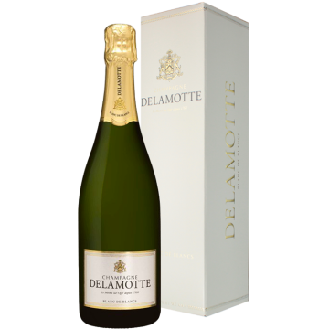 Champagne Delamotte - Blanc de Blancs - Presentation Case