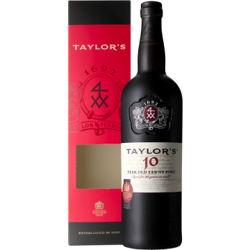 Port Tawny 10 Years Old - Taylor’s - Presentation Case - Port - Red Wine (75cl)
