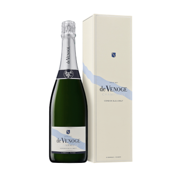 Champagne de Venoge - Cordon Bleu Brut - en Presentation Case (75cl)