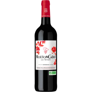 Mouton Cadet -Terroirs rouge Bio - Baron Philippe de Rothschild - Bordeaux - Red Wine 2023 (75cl) product image