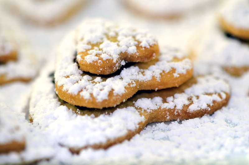 gâteaux épices coeur