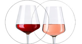 Vins rouges et rose Carignan