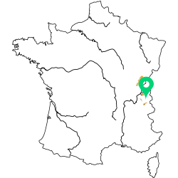 Carte de la Savoie