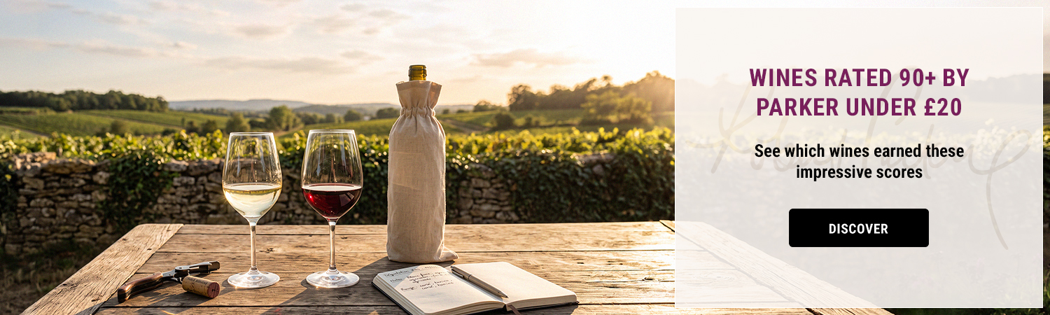 Wines 90+ Parker under £20